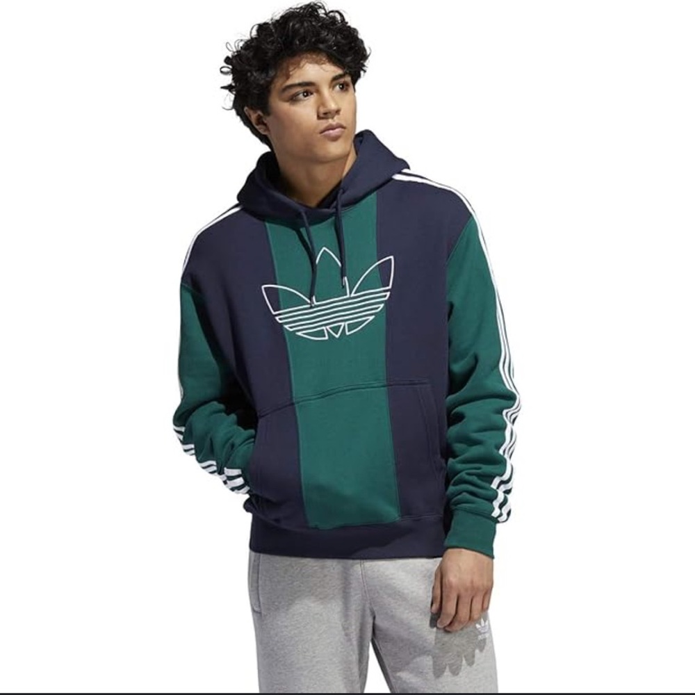 Adidas men’s trefoil off court hoodie size 2XL